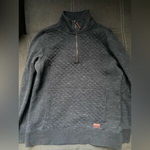 LLBEAN Women's Quilted Quarter-Zip Pullover - S